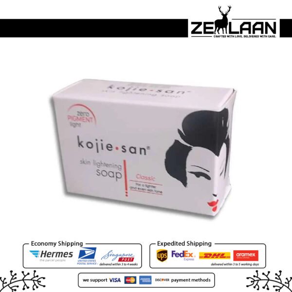 Original Kojie San Soap with high-grade Kojic Acid for hyperpigmentation treatment