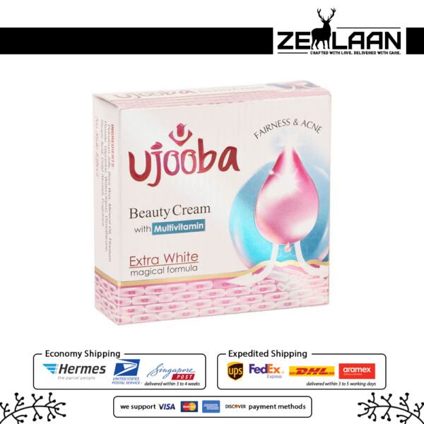 Ujooba Beauty Cream packaging for skin brightening and dark spot reduction