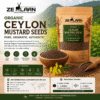 Mustard Seeds Organic Premium Ceylon Mustard Seeds from Sri Lanka