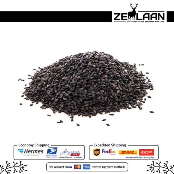 Organic Premium Ceylon Black Seed, Grade No. 1 whole Nigella Sativa seeds from Sri Lanka featuring high Thymoquinone for medicinal and culinary use 3