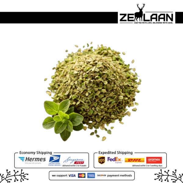 Organic Premium Ceylon Dried Oregano, Grade No. 1 rubbed dried leaves from Sri Lanka featuring high carvacrol for medicinal tea and culinary use 22