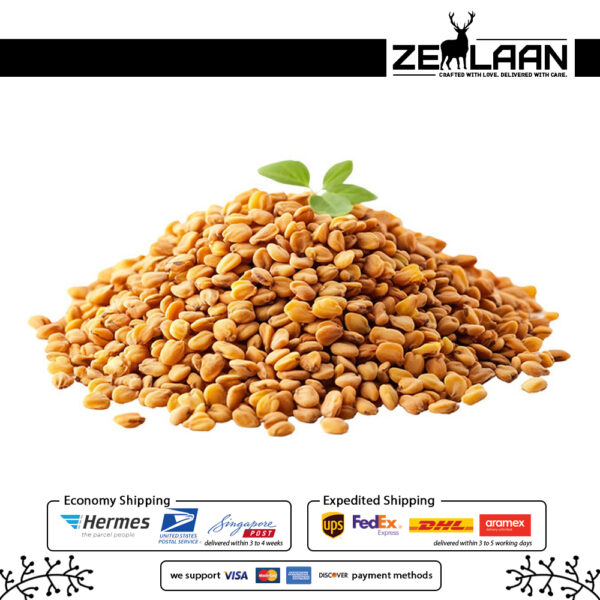 Organic Premium Ceylon Fenugreek Seeds, Grade No. 1 whole yellow-gold seeds from Sri Lanka featuring high essential oils for medicinal and culinary use Organic Premium Ceylon Fenugreek Seeds, Grade No. 1 whole yellow-gold seeds from Sri Lanka featuring high essential oils for medicinal and culinary use