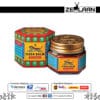 Tiger Balm Red Ointment iconic hexagonal glass jar with a golden lid featuring a powerful warming herbal formula for deep muscle and arthritis relief Pack of 1