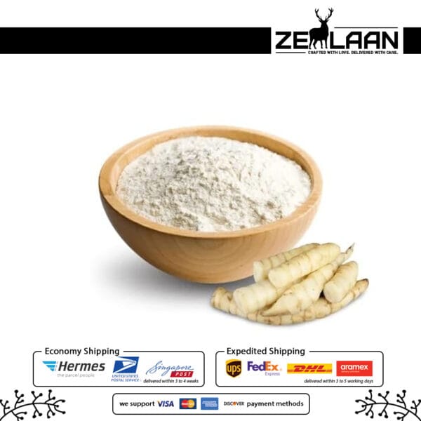 Arrowroot Powder in bowl