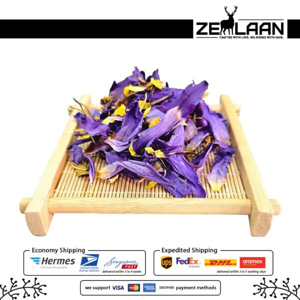 Dried Blue Lotus Flowers