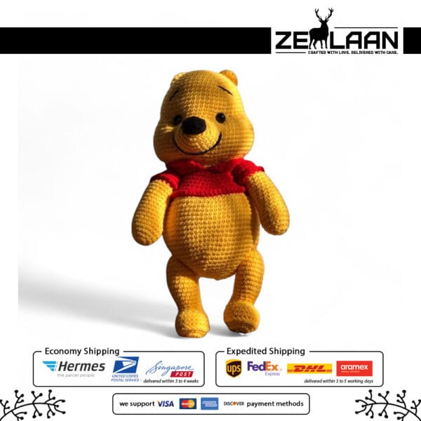 Winne the Pooh Bear Crochet View 1