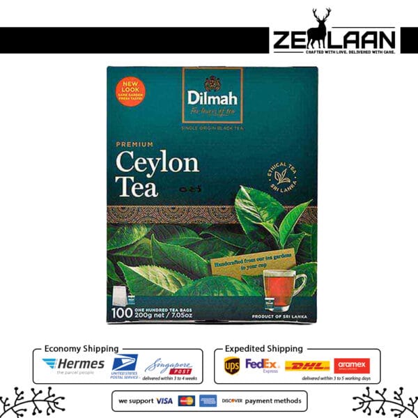 Dilmah Premium Ceylon Tea Bags 100 bags 200g