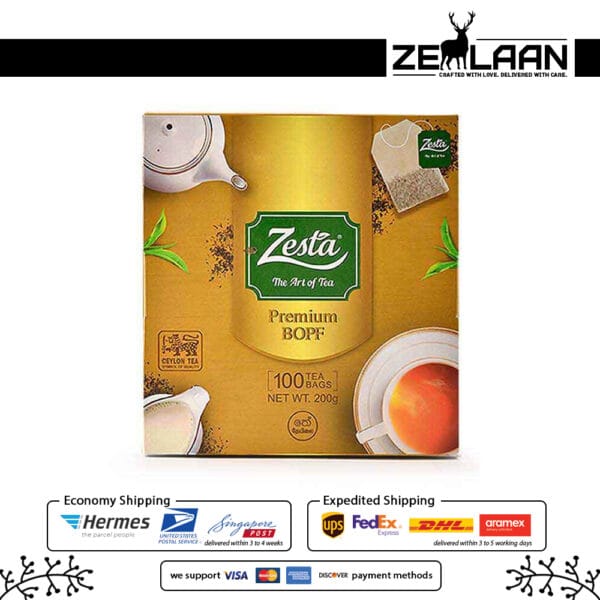 Zesta Premium BOPF Ceylon Tea Bags