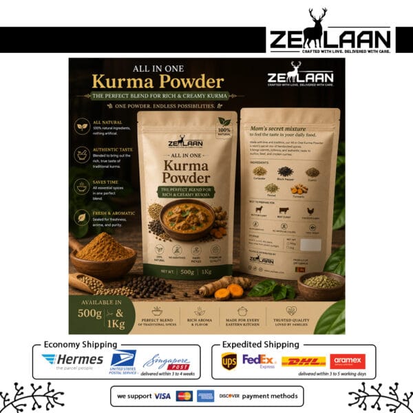 Zeylaan All in One Eastern Kurma Powder Poster