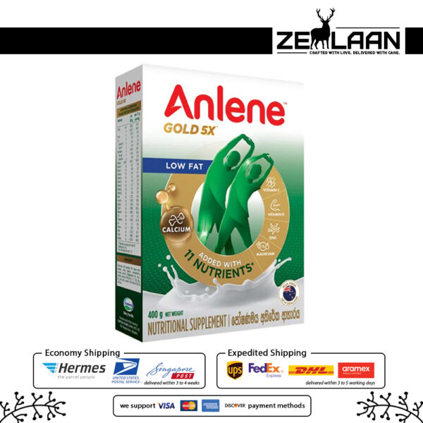 Anlene Gold 5X Low Fat Milk Powder 400g