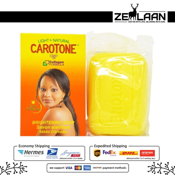 Carotone Light & Natural Brightening Soap with Box