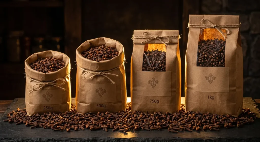 Ceylon Cloves: The World's Most Aromatic Spice, Grade No.1 Straight from Sri Lanka 5 Ceylon Cloves 250g 500g 750g 1kg All Sizes Display