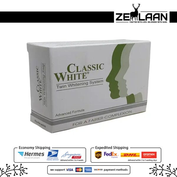 Classic White Twin Whitening System Soap