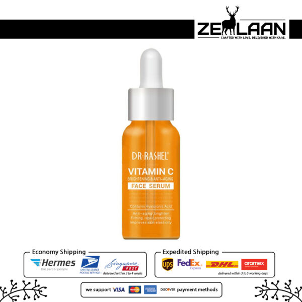 Dr. Rashel Vitamin C Brightening & Anti-Ageing Face Serum 50ml Bottle