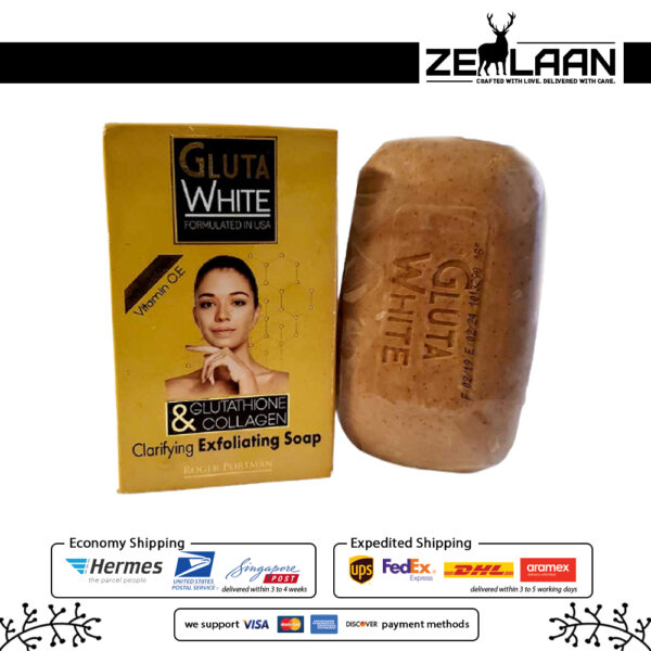 Gluta White Clarifying Exfoliating Soap with Box