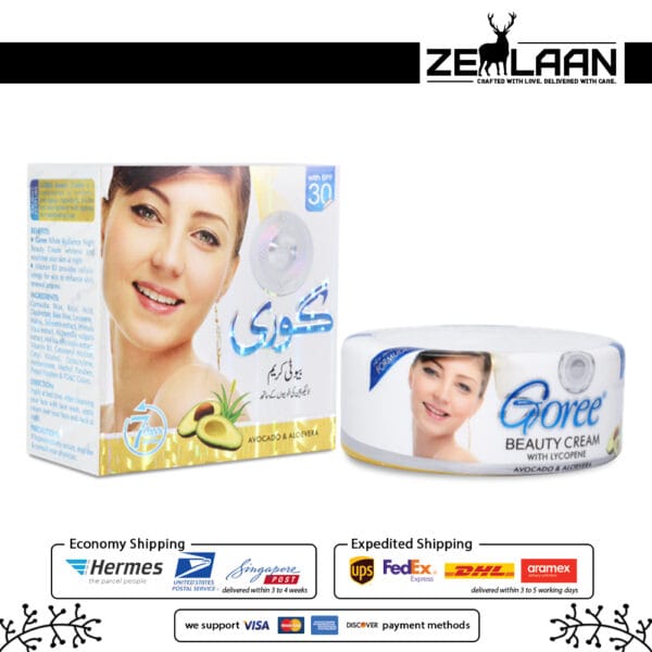Goree Beauty Cream with Lycopene SPF 30 with Box