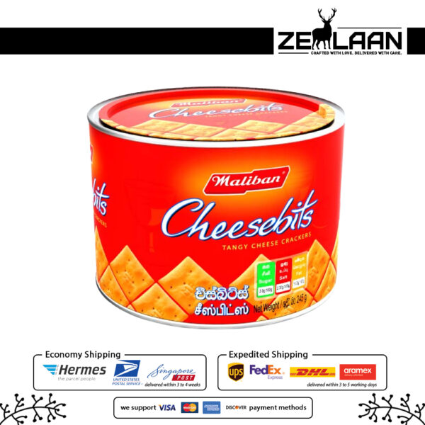 Maliban Cheesebits Tangy Cheese Crackers Maliban Cheesebits Tangy Cheese Crackers