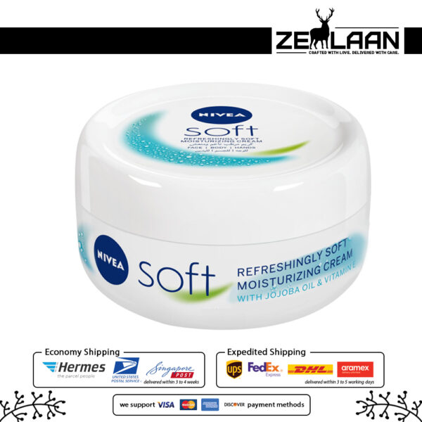 NIVEA Soft Refreshingly Soft Moisturizing Cream NIVEA Soft Refreshingly Soft Moisturizing Cream