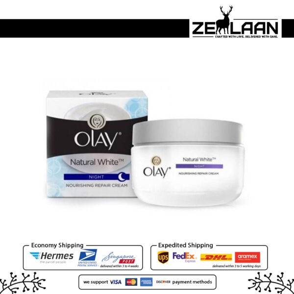 Olay Natural White Night All-In-One Fairness Cream Olay Natural White Night All-In-One Fairness Cream