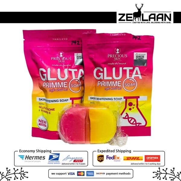 Precious Skin Gluta Rimme Soap Pack of 2