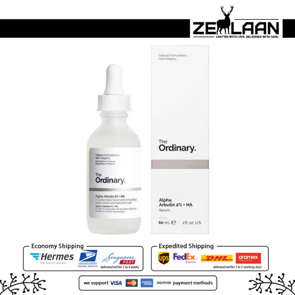 The Ordinary Alpha Arbutin 2% + HA Serum 30ml