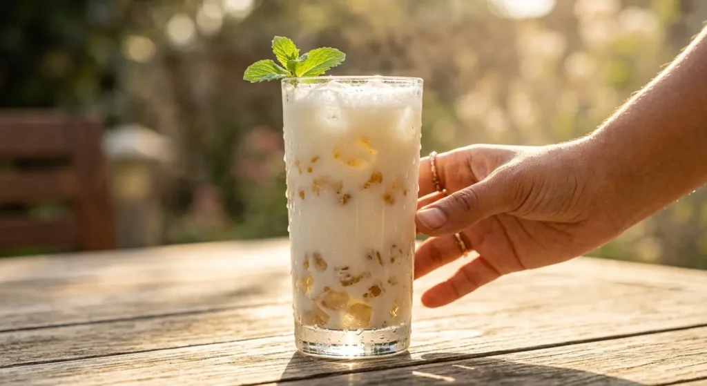 Badam Pisin (Almond Gum): #1 Nature's Cooling Answer to Europe's Historic Heatwave 3 Badam Pisin Buttermilk The Heatwave Relief Drink